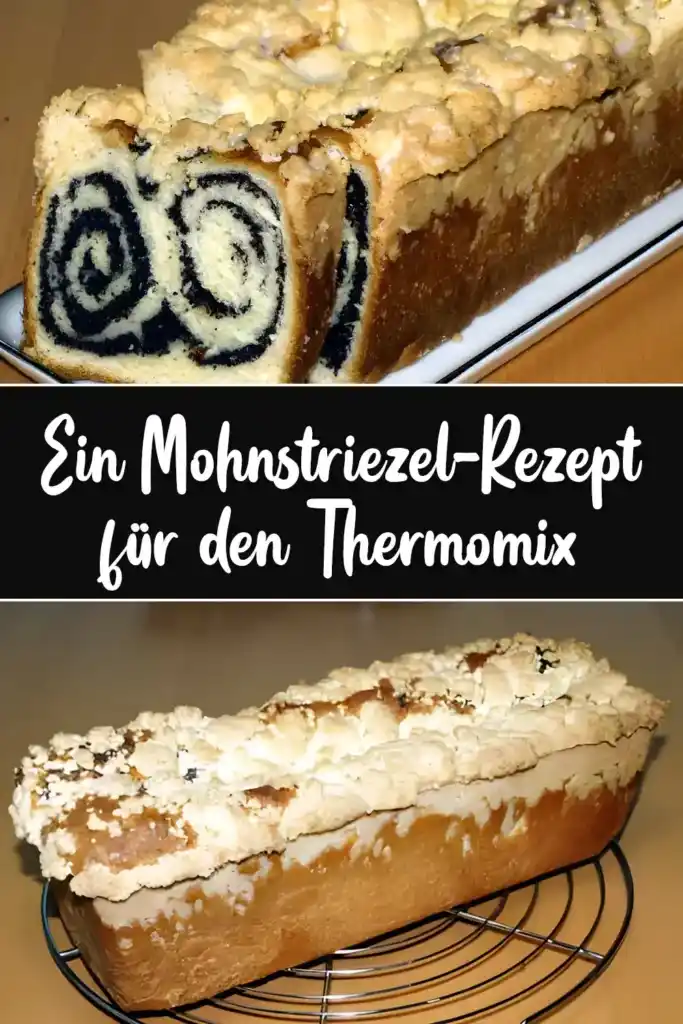 Mohnstriezel-Rezept für den Thermomix 1 Ein Mohnstriezel Rezept fuer den Thermomix