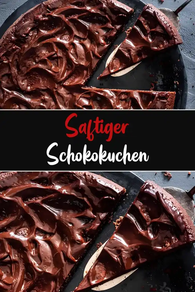 Saftiger Schokokuchen 1 Saftiger Schokokuchen