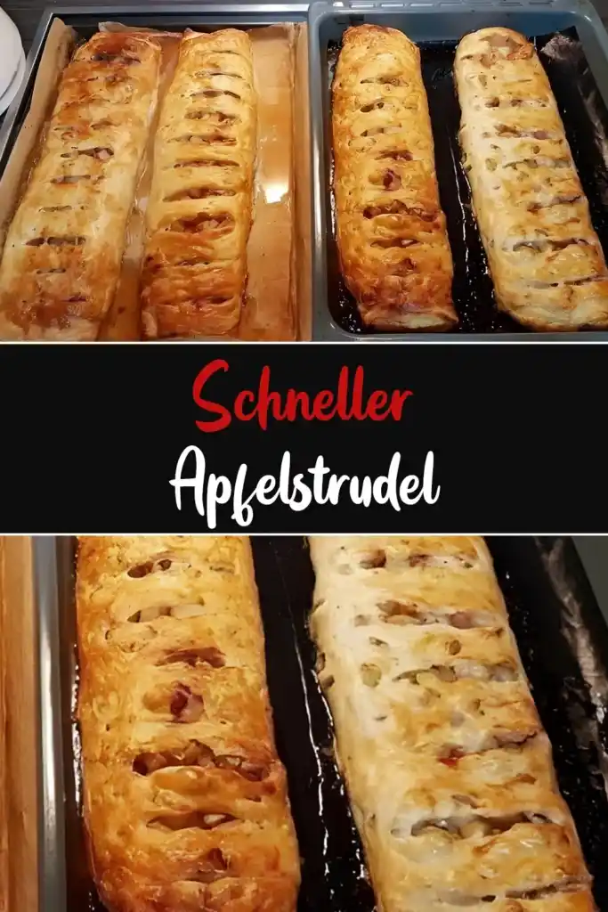 Schneller Apfelstrudel