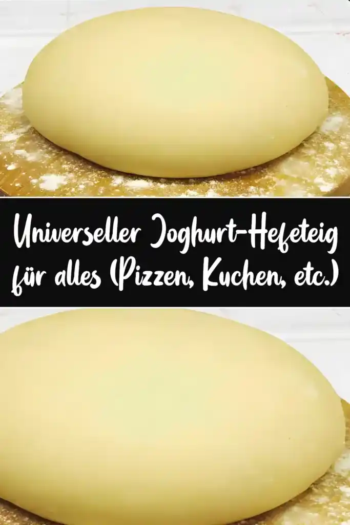 Universeller Joghurt-Hefeteig für alle Gelegenheiten 1 Universeller Joghurt Hefeteig fuer alles Pizzen Kuchen etc