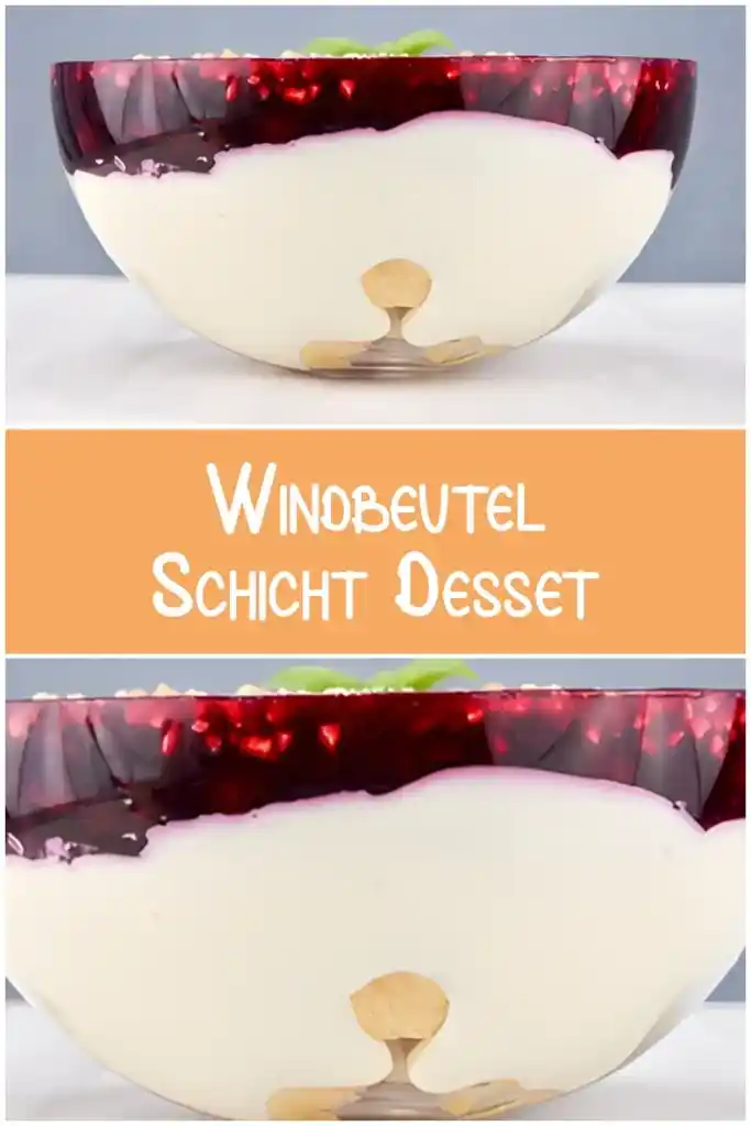 Windbeutel Schicht Dessert 1 Windbeutel Schicht Desset
