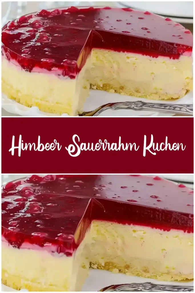 Himbeer Sauerrahm Kuchen Rezept