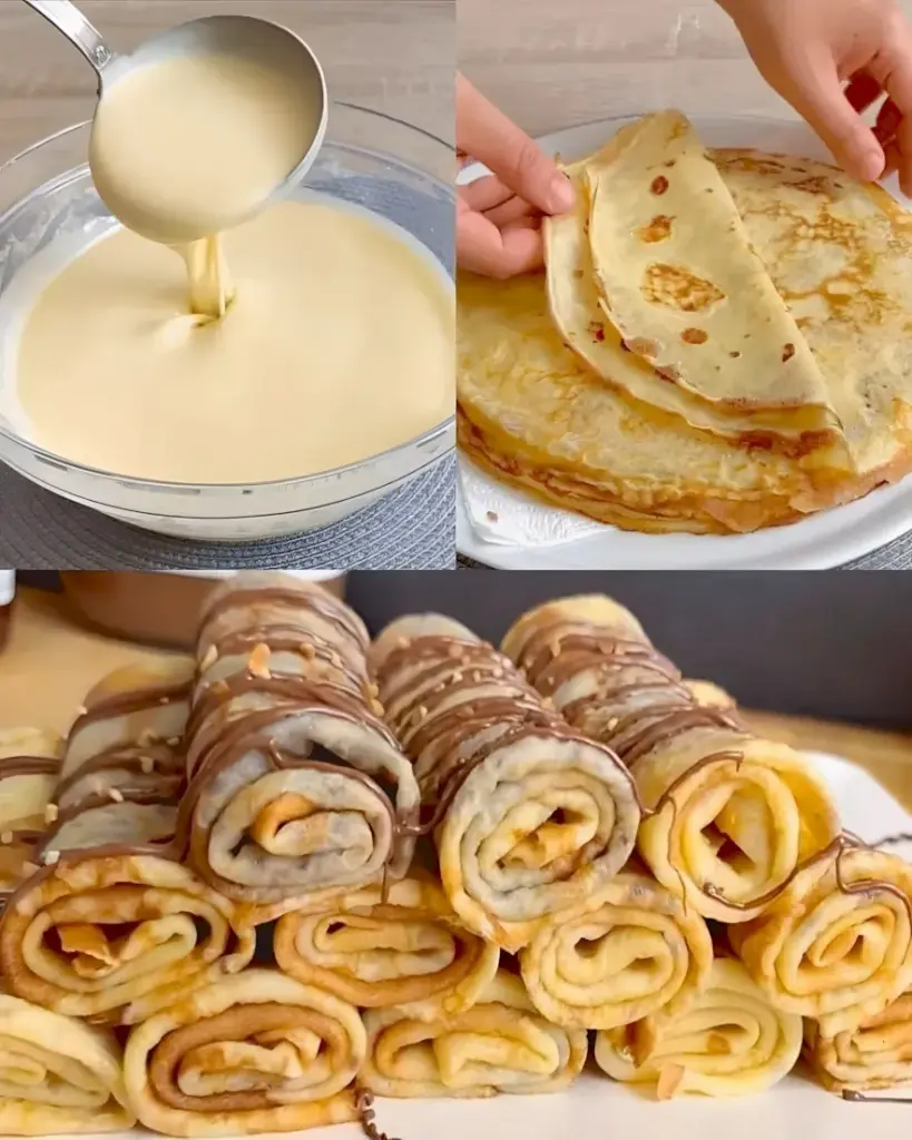 Absolut leckeeer, Quark Pfannkuchen mit Zimtzucker ohne Mehl
