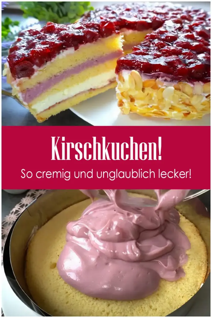 Kirschkuchen So cremig und unglaublich lecker Der beste Kuchen