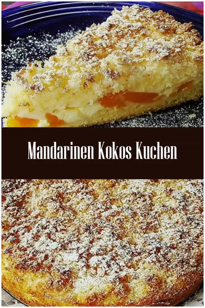 Mandarinen Kokos Kuchen