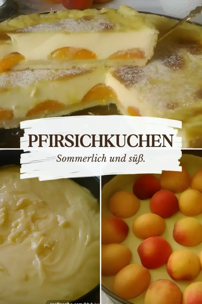 Pfirsichkuchen