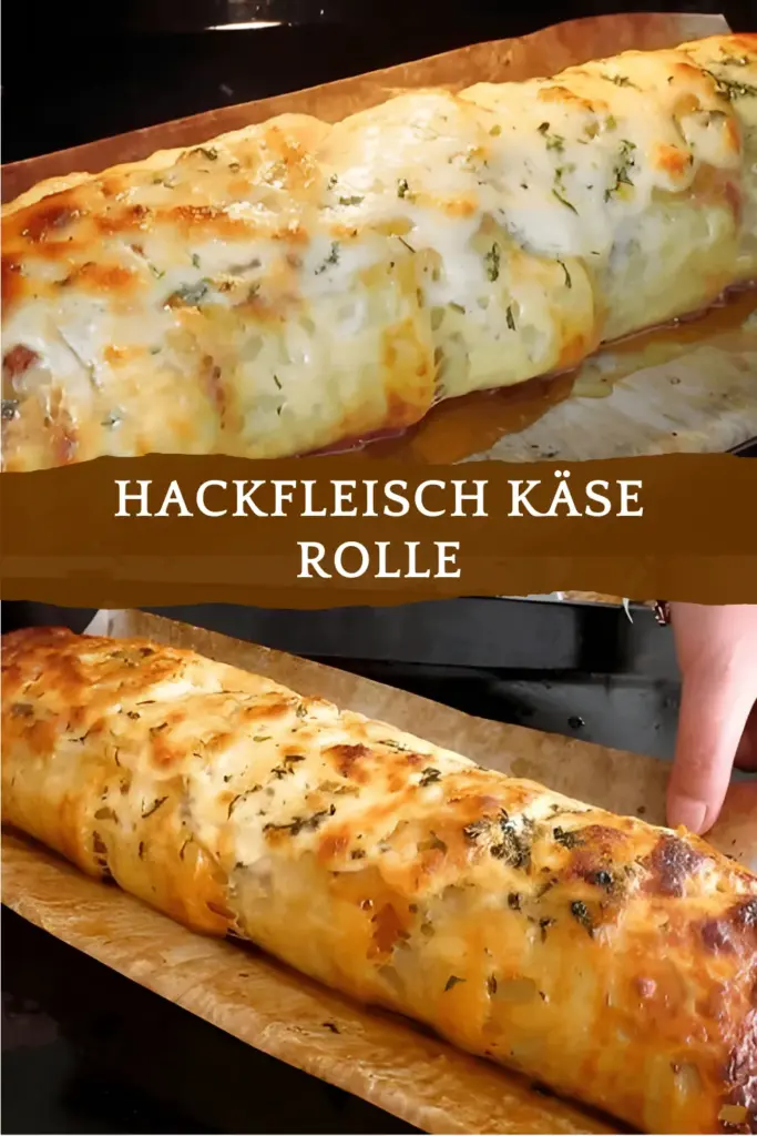Hackfleisch Kaese Rolle 2